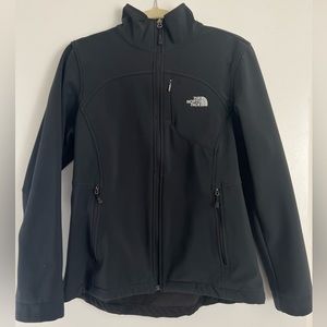 North Face Black Zip Up